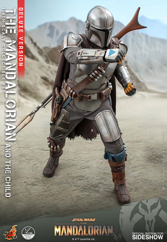 Star Wars The Mandalorian Actionfiguren Doppelpack 1/4 The Mandalorian & The Child Deluxe 46 cm Image 17