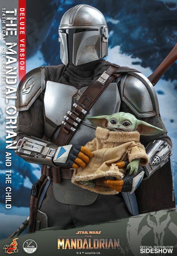 Star Wars The Mandalorian Actionfiguren Doppelpack 1/4 The Mandalorian & The Child Deluxe 46 cm Image 18