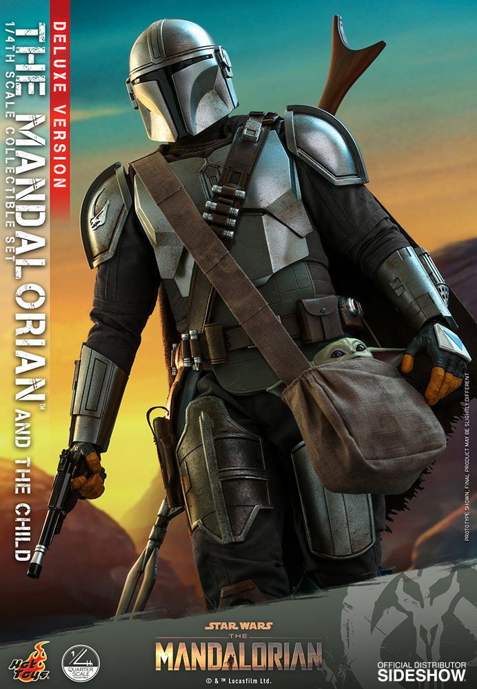 Star Wars The Mandalorian Actionfiguren Doppelpack 1/4 The Mandalorian & The Child Deluxe 46 cm Image 22