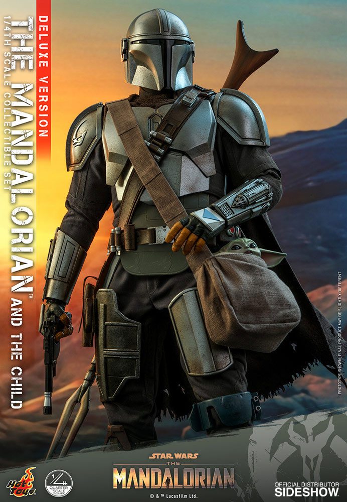 Star Wars The Mandalorian Actionfiguren Doppelpack 1/4 The Mandalorian & The Child Deluxe 46 cm Image 23
