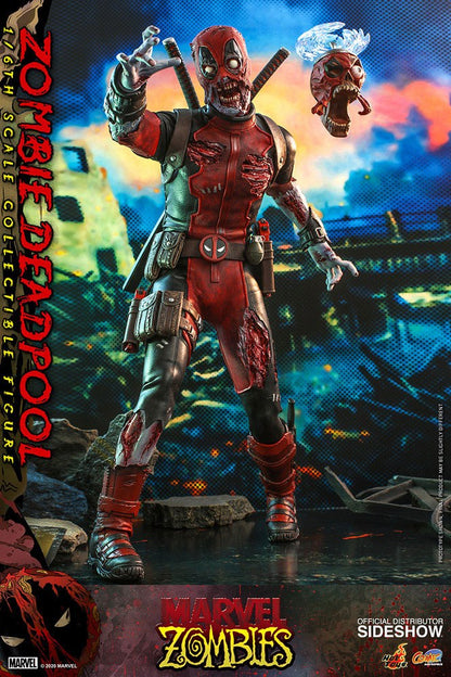 Marvel Zombies Comic Masterpiece Actionfigur 1/6 Zombie Deadpool 31 cm Image 4