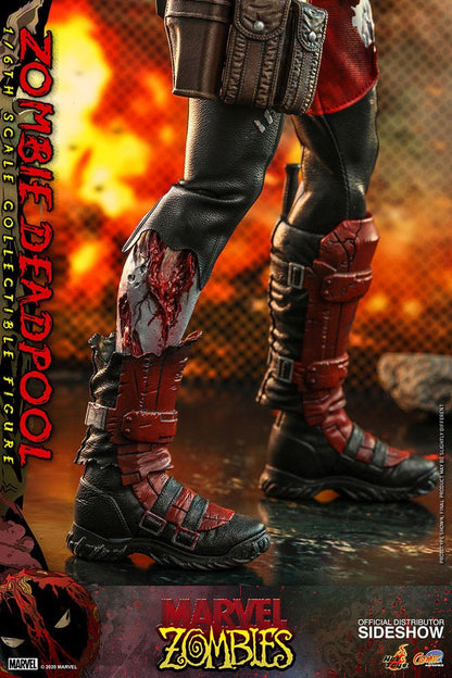 Marvel Zombies Comic Masterpiece Actionfigur 1/6 Zombie Deadpool 31 cm Image 12