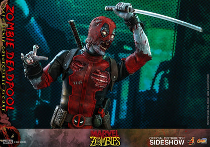 Marvel Zombies Comic Masterpiece Actionfigur 1/6 Zombie Deadpool 31 cm Image 14