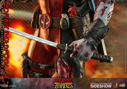 Marvel Zombies Comic Masterpiece Actionfigur 1/6 Zombie Deadpool 31 cm Image 19