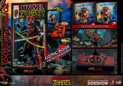 Marvel Zombies Comic Masterpiece Actionfigur 1/6 Zombie Deadpool 31 cm Image 24