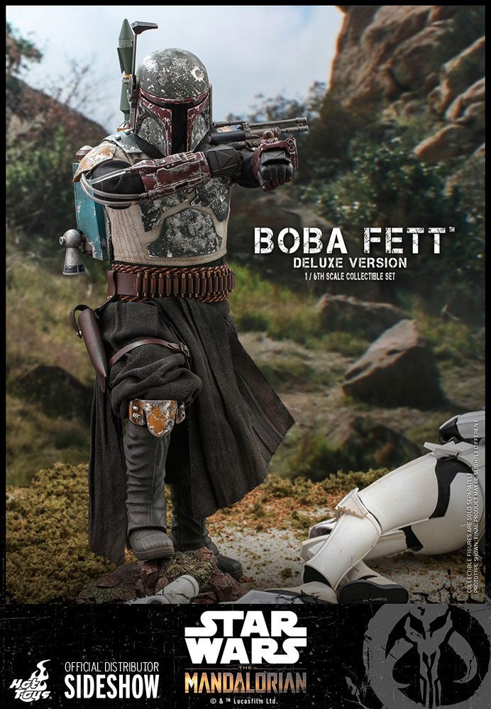 Star Wars The Mandalorian Actionfiguren Doppelpack 1/6 Boba Fett Deluxe 30 cm Image 10