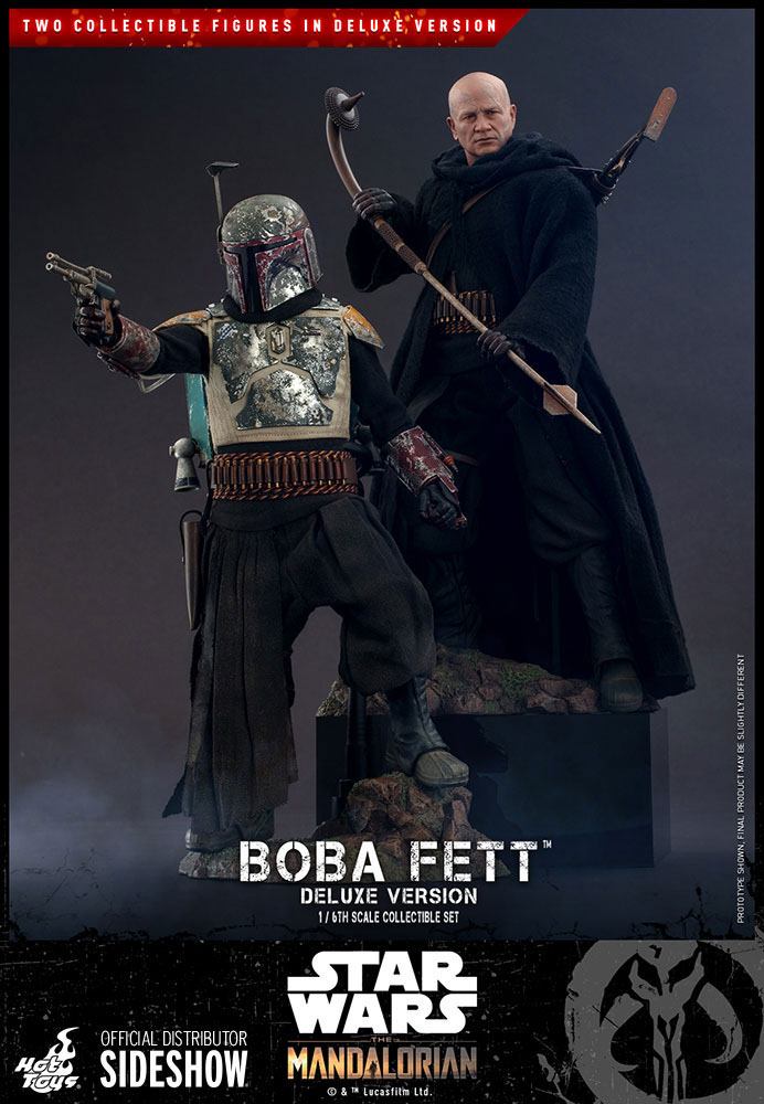 Star Wars The Mandalorian Actionfiguren Doppelpack 1/6 Boba Fett Deluxe 30 cm Image 11