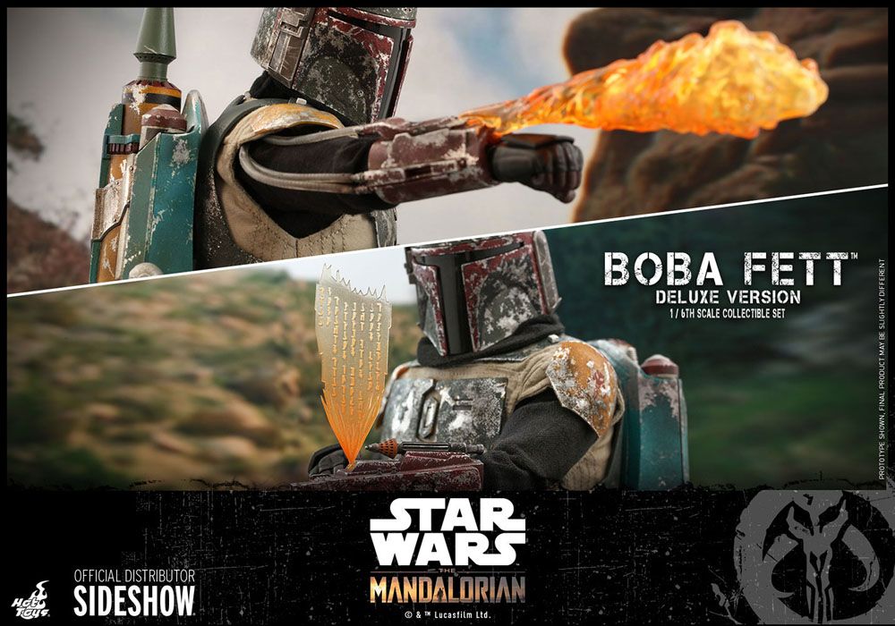 Star Wars The Mandalorian Actionfiguren Doppelpack 1/6 Boba Fett Deluxe 30 cm Image 23