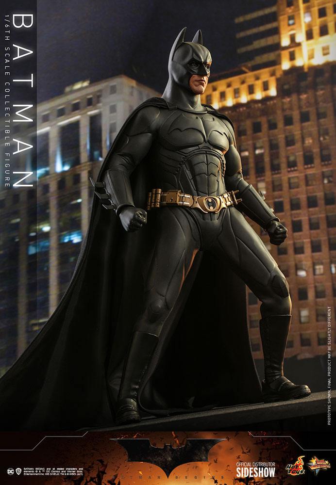 Batman Begins Movie Masterpiece Actionfigur 1/6 Batman Hot Toys Exclusive 32 cm Image 3