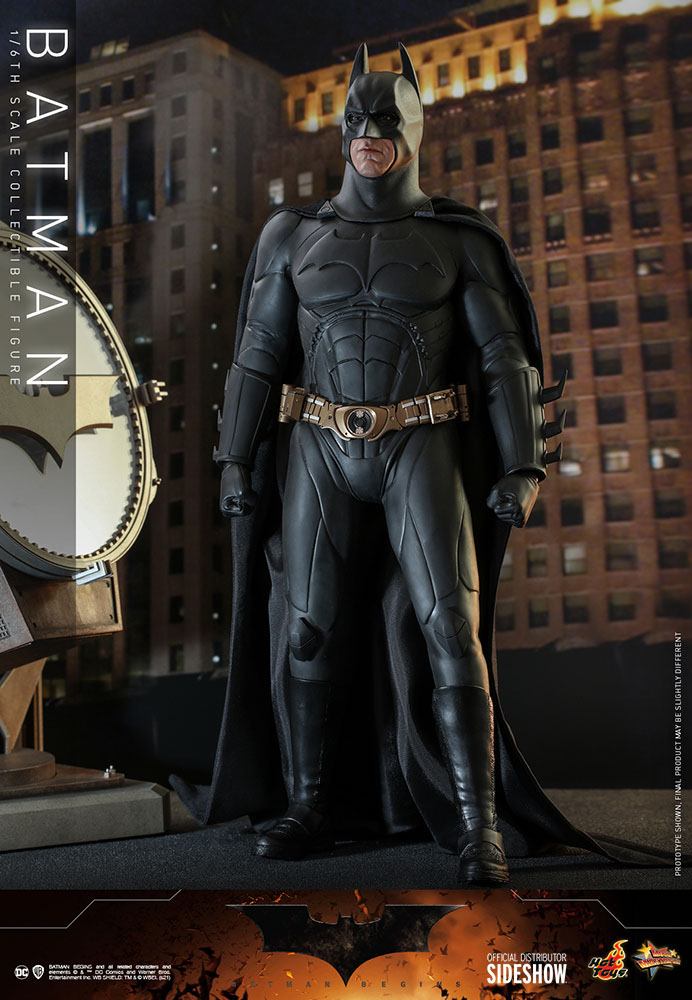 Batman Begins Movie Masterpiece Actionfigur 1/6 Batman Hot Toys Exclusive 32 cm Image 4