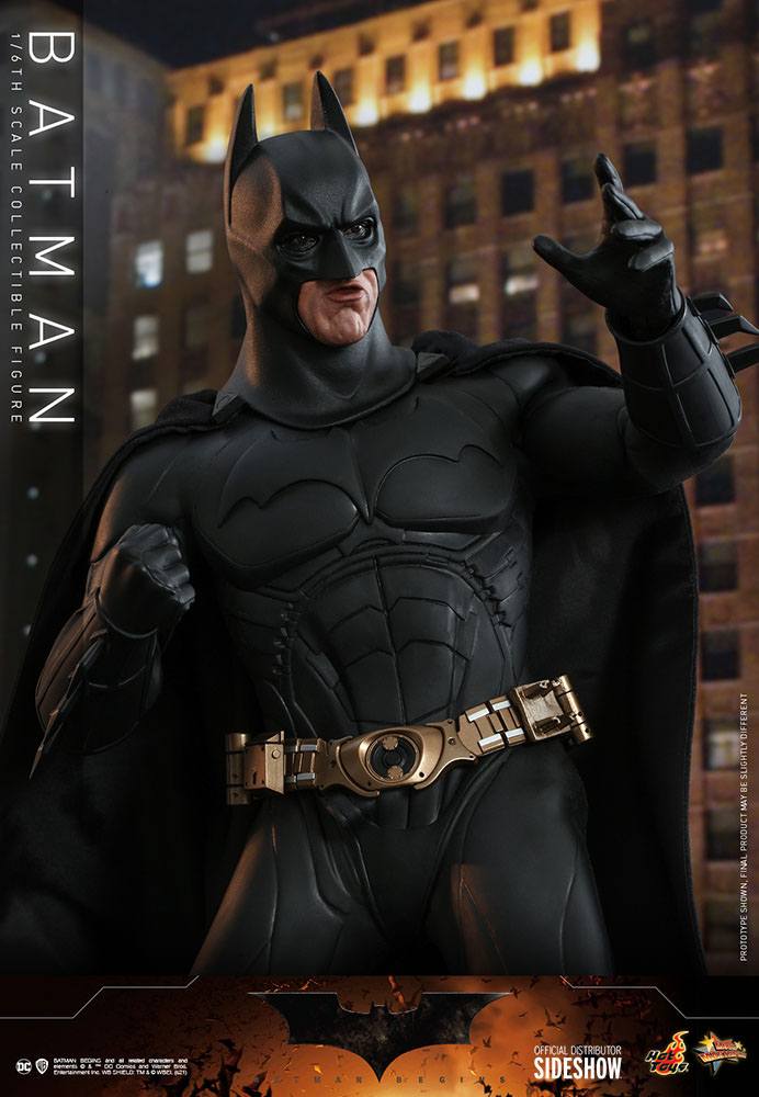 Batman Begins Movie Masterpiece Actionfigur 1/6 Batman Hot Toys Exclusive 32 cm Image 7