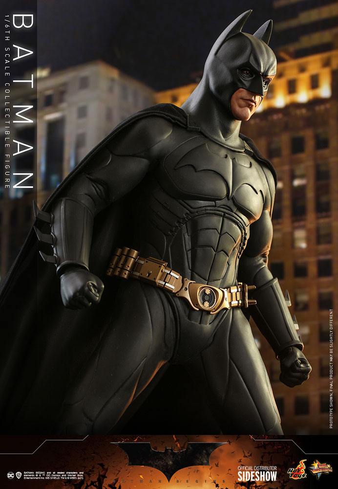 Batman Begins Movie Masterpiece Actionfigur 1/6 Batman Hot Toys Exclusive 32 cm Image 8
