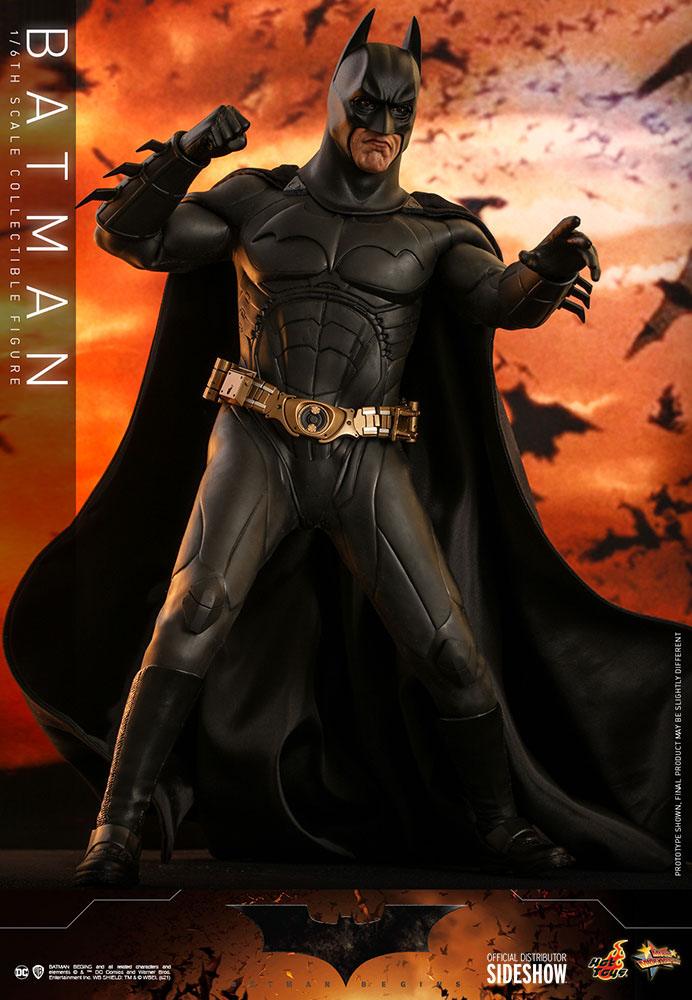 Batman Begins Movie Masterpiece Actionfigur 1/6 Batman Hot Toys Exclusive 32 cm Image 10