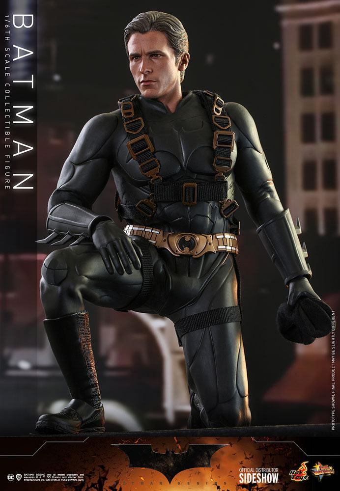 Batman Begins Movie Masterpiece Actionfigur 1/6 Batman Hot Toys Exclusive 32 cm Image 15