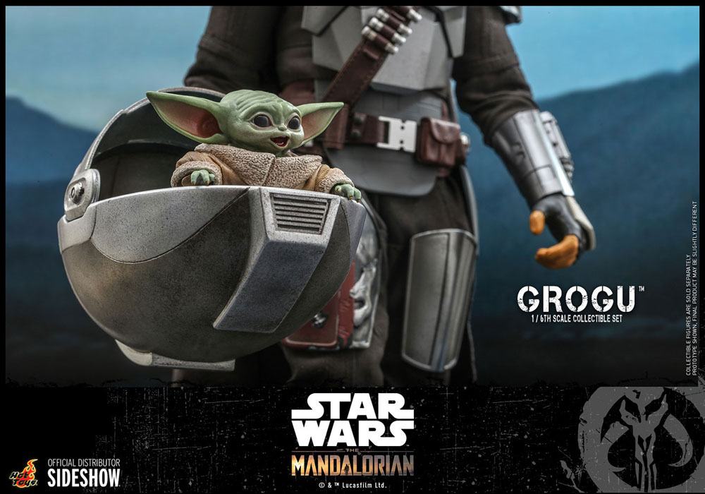 Star Wars The Mandalorian Actionfiguren 1/6 Grogu 3er-Set Image 4