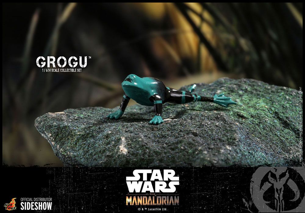 Star Wars The Mandalorian Actionfiguren 1/6 Grogu 3er-Set Image 14