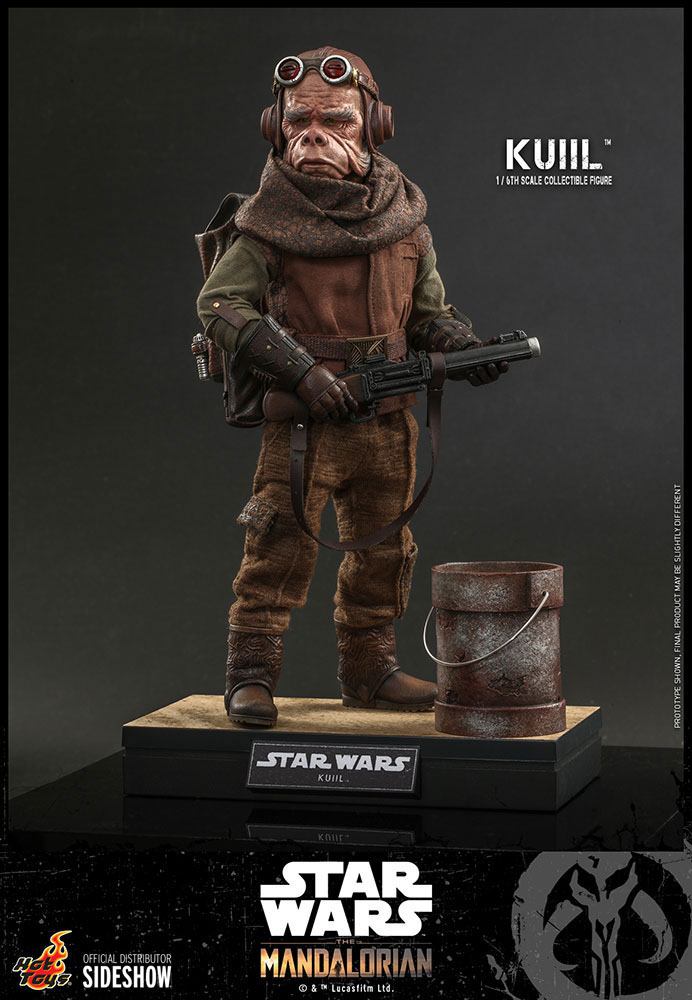 Star Wars The Mandalorian Actionfigur 1/6 Kuiil 25 cm Image 4