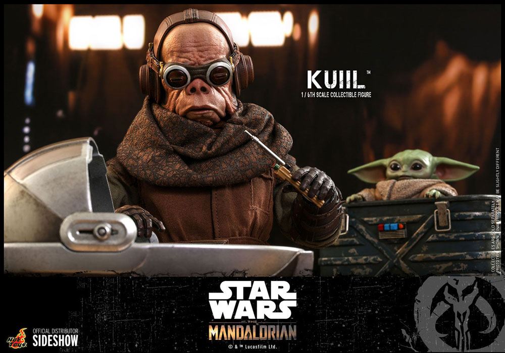 Star Wars The Mandalorian Actionfigur 1/6 Kuiil 25 cm Image 14