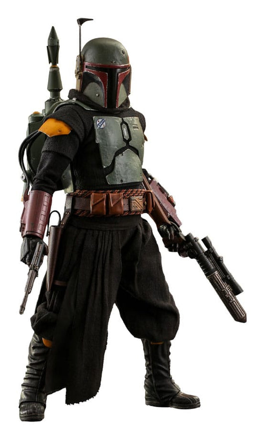 Star Wars: The Mandalorian Actionfigur 1/6 Boba Fett Repaint Armor Special Edition 30 cm Image 1