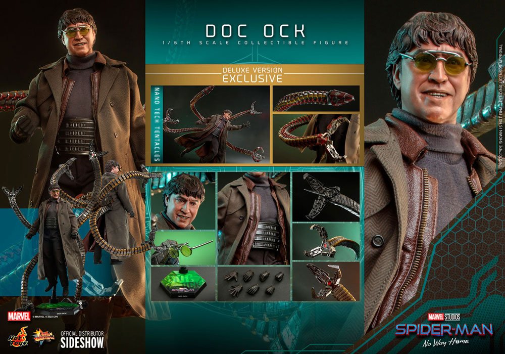 Spider-Man: No Way Home Movie Masterpiece Actionfigur 1/6 Doc Ock (Deluxe Version) 31 cm Image 19