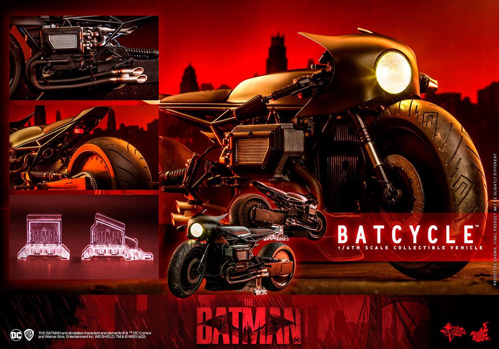 The Batman Movie Masterpiece Fahrzeug 1/6 Batcycle 42 cm Image 19