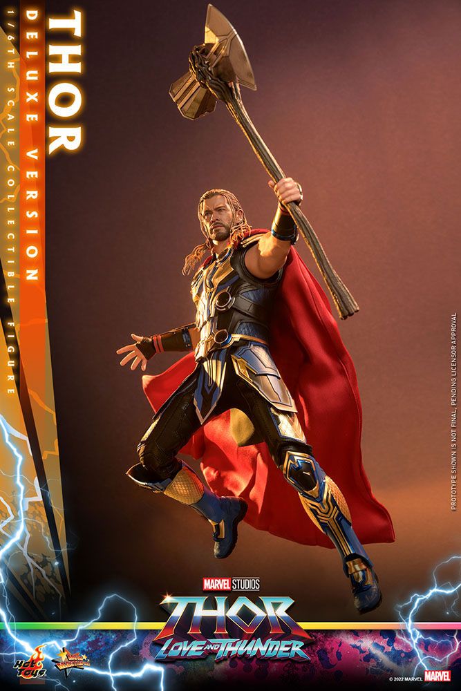 Thor: Love and Thunder Masterpiece Actionfigur 1/6 Thor (Deluxe Version) 32 cm Image 6