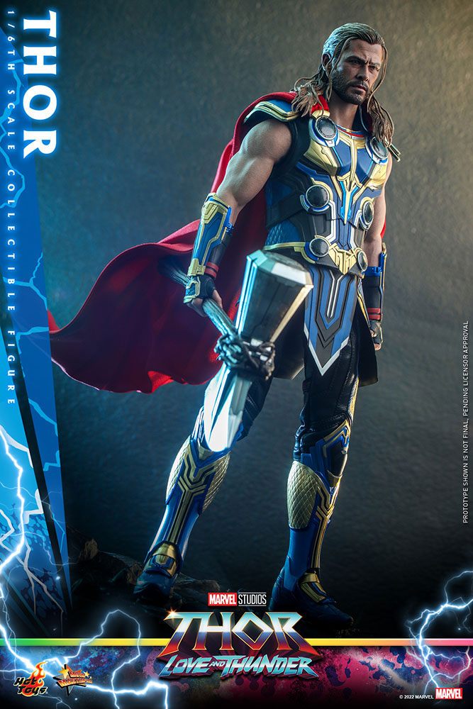 Thor: Love and Thunder Masterpiece Actionfigur 1/6 Thor 32 cm Image 9
