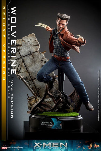 X-Men Zukunft ist Vergangenheit Movie Masterpiece Actionfigur 1/6 Wolverine (1973 Version) Deluxe Version 30 cm Image 3