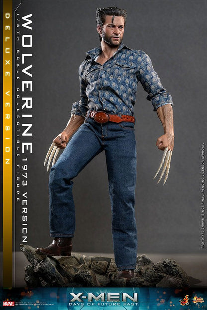 X-Men Zukunft ist Vergangenheit Movie Masterpiece Actionfigur 1/6 Wolverine (1973 Version) Deluxe Version 30 cm Image 6