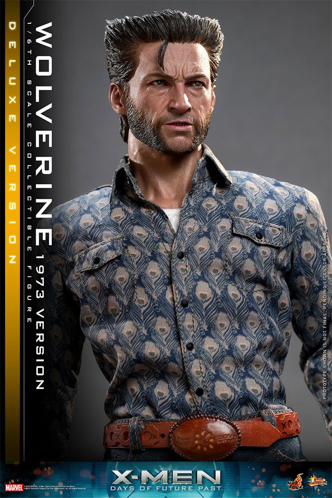 X-Men Zukunft ist Vergangenheit Movie Masterpiece Actionfigur 1/6 Wolverine (1973 Version) Deluxe Version 30 cm Image 15