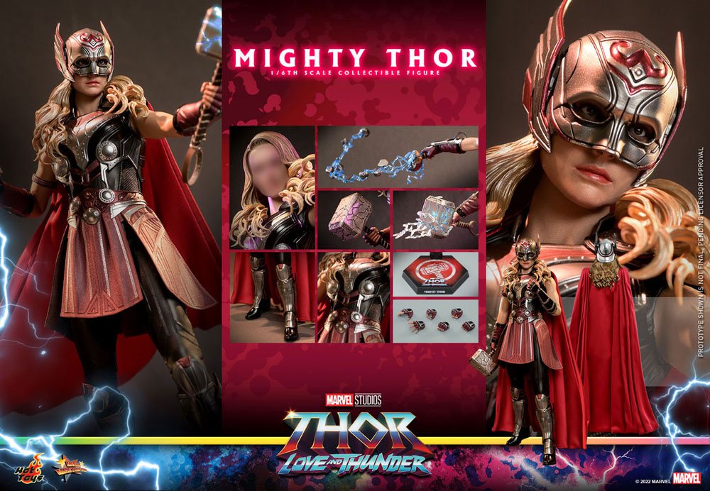 Thor: Love and Thunder Masterpiece Actionfigur 1/6 Mighty Thor 29 cm Image 11