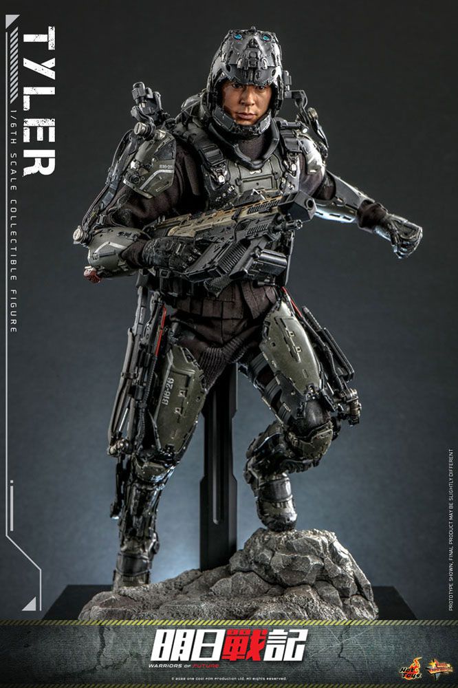 Warriors of Future Movie Masterpiece Actionfigur 1/6 Tyler 31 cm Image 3