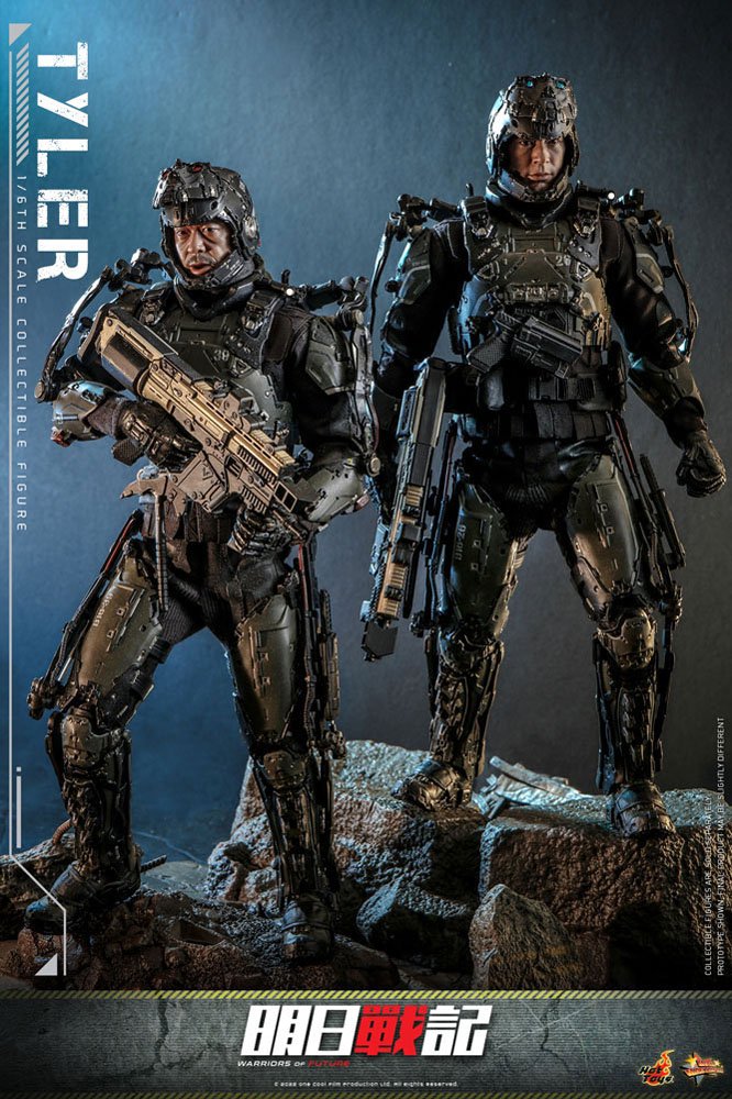 Warriors of Future Movie Masterpiece Actionfigur 1/6 Tyler 31 cm Image 5
