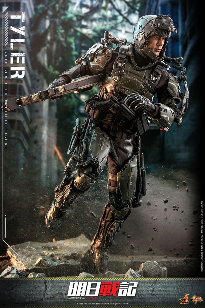 Warriors of Future Movie Masterpiece Actionfigur 1/6 Tyler 31 cm Image 6