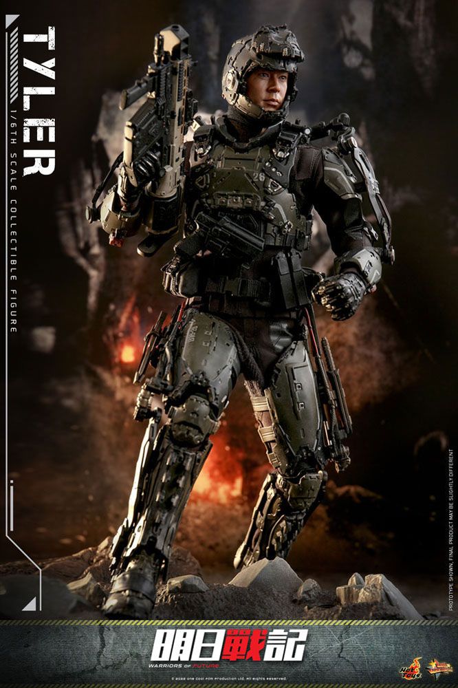 Warriors of Future Movie Masterpiece Actionfigur 1/6 Tyler 31 cm Image 7
