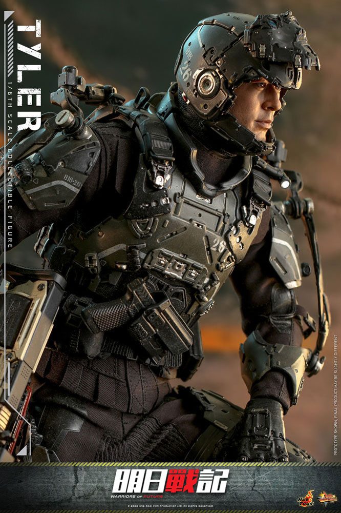 Warriors of Future Movie Masterpiece Actionfigur 1/6 Tyler 31 cm Image 8