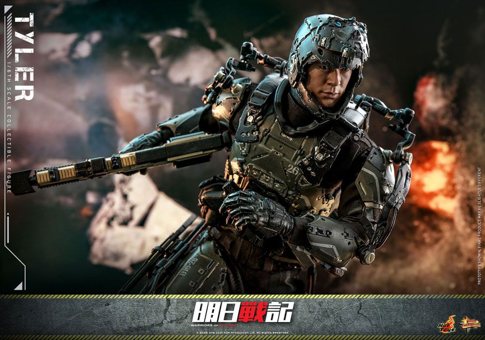 Warriors of Future Movie Masterpiece Actionfigur 1/6 Tyler 31 cm Image 11