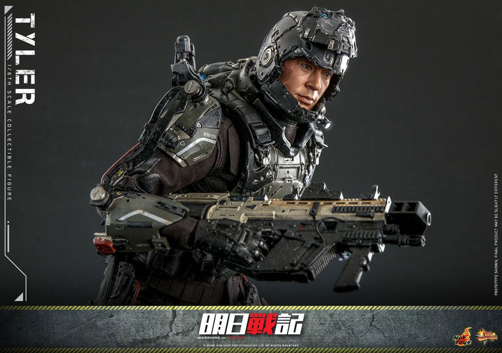 Warriors of Future Movie Masterpiece Actionfigur 1/6 Tyler 31 cm Image 15