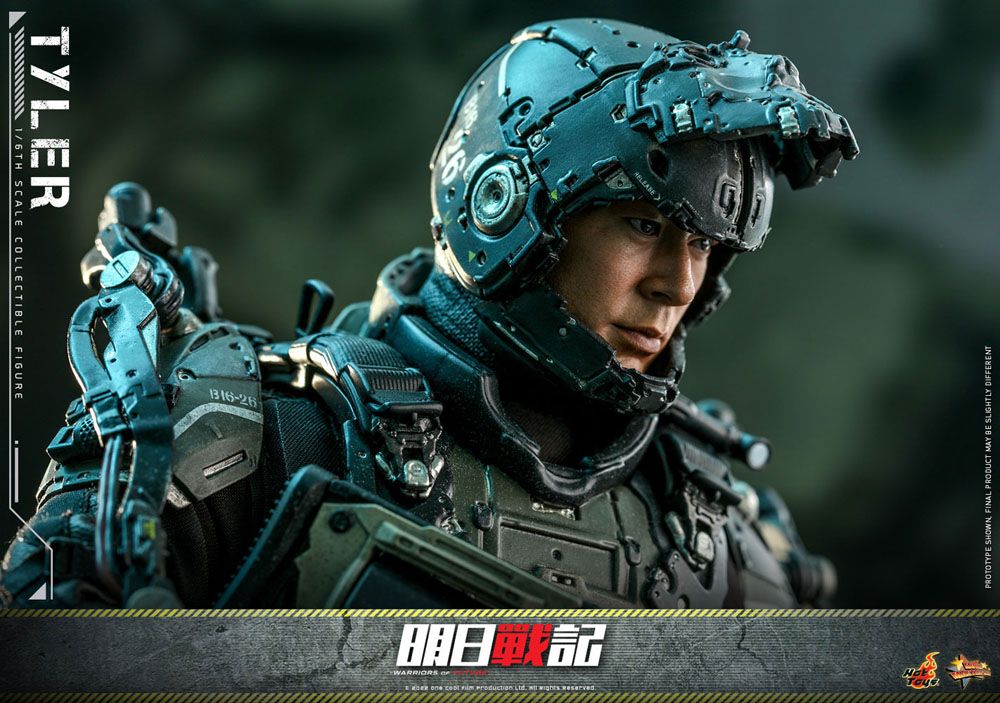 Warriors of Future Movie Masterpiece Actionfigur 1/6 Tyler 31 cm Image 16
