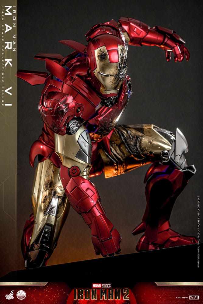 Iron Man 2 Actionfigur 1/4 Iron Man Mark VI 48 cm Image 4