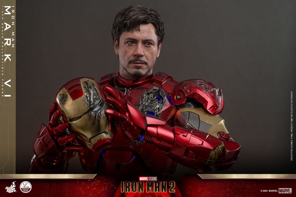 Iron Man 2 Actionfigur 1/4 Iron Man Mark VI 48 cm Image 5