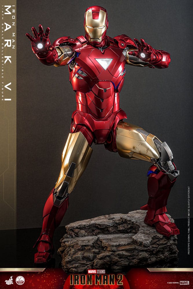 Iron Man 2 Actionfigur 1/4 Iron Man Mark VI 48 cm Image 14