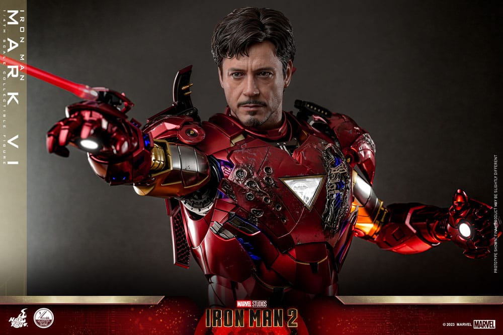 Iron Man 2 Actionfigur 1/4 Iron Man Mark VI 48 cm Image 16
