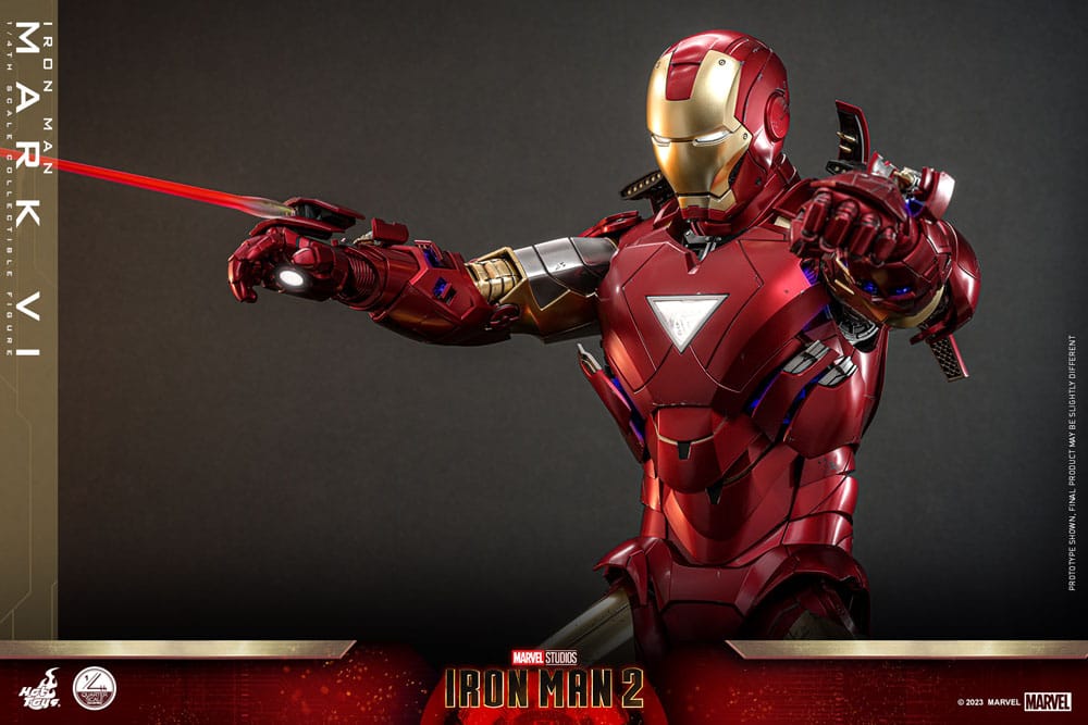 Iron Man 2 Actionfigur 1/4 Iron Man Mark VI 48 cm Image 20
