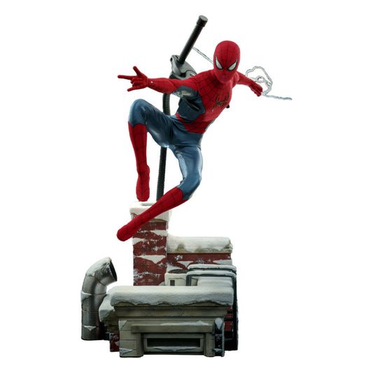 Spider-Man: No Way Home Movie Masterpiece Actionfigur 1/6 Spider-Man (New Red and Blue Suit) (Deluxe Version) 28 cm Image 1