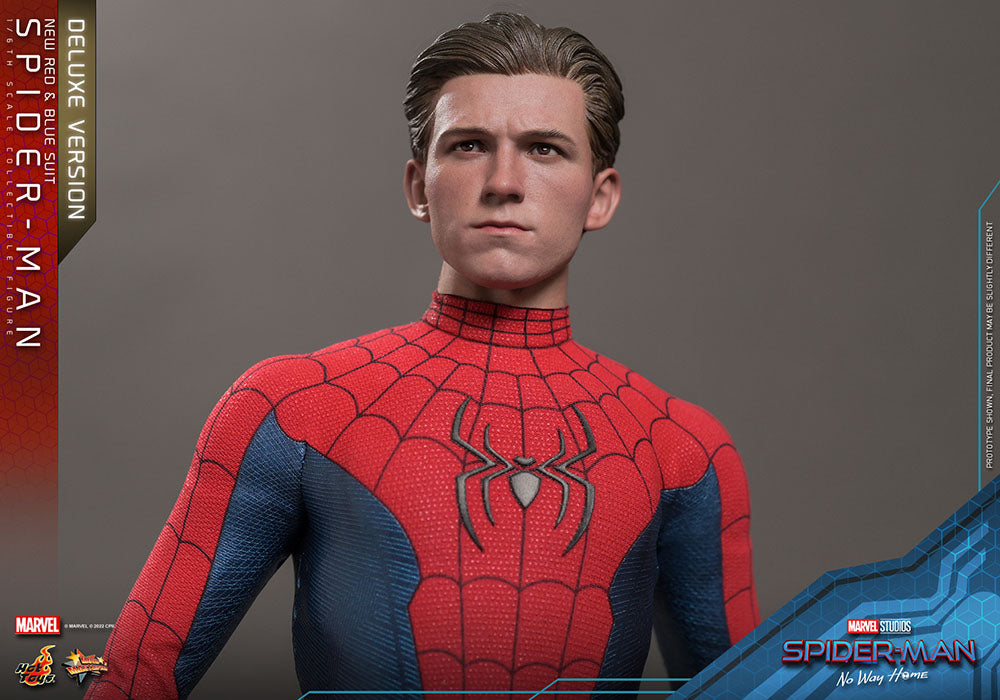 Spider-Man: No Way Home Movie Masterpiece Actionfigur 1/6 Spider-Man (New Red and Blue Suit) (Deluxe Version) 28 cm Image 16