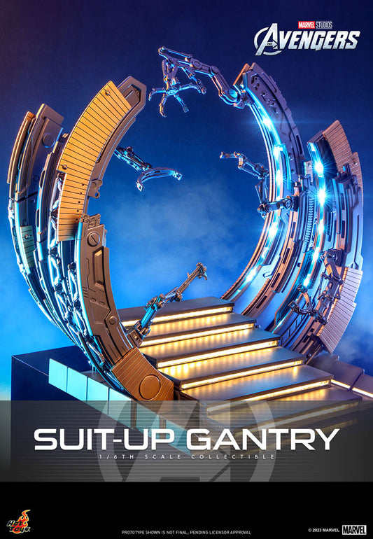 Marvel's The Avengers Accessories Collection Series Zubehör-Set Iron Man Suit-Up Gantry Image 2