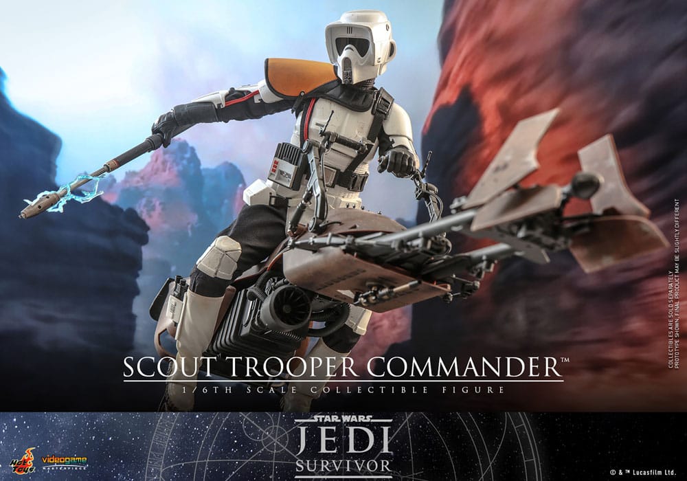 Star Wars: Jedi Survivor Videogame Masterpiece Actionfigur 1/6 Scout Trooper Commander 30 cm Image 12