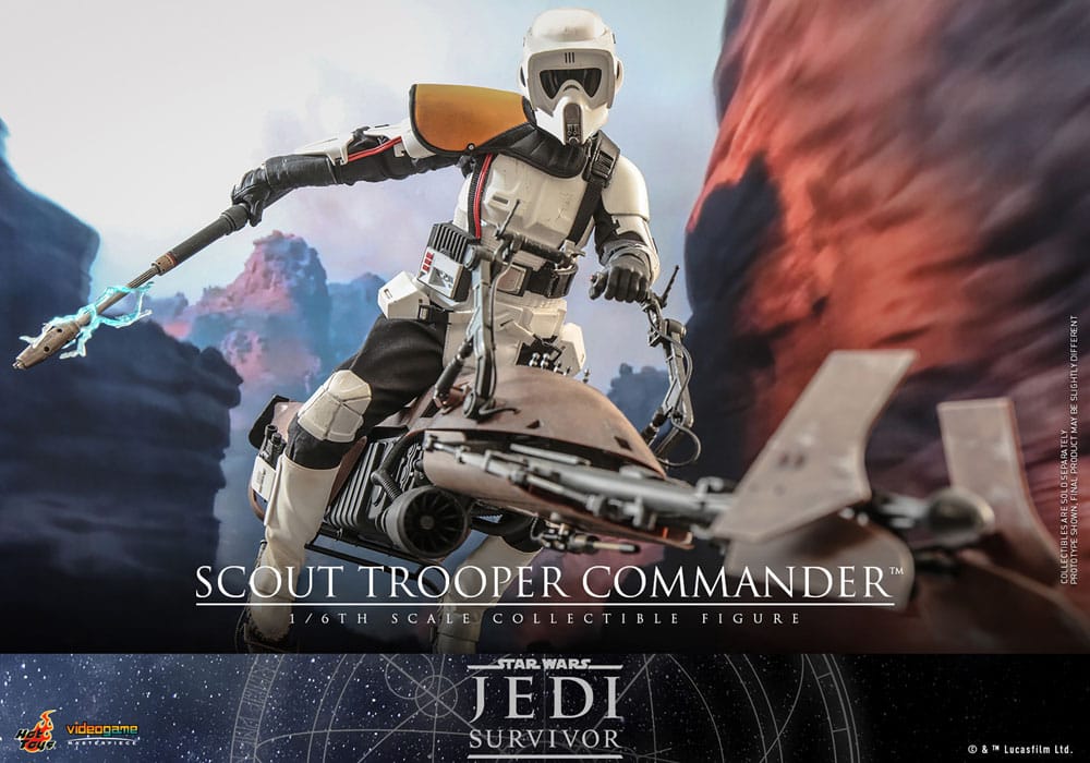 Star Wars: Jedi Survivor Videogame Masterpiece Actionfigur 1/6 Scout Trooper Commander 30 cm Image 13