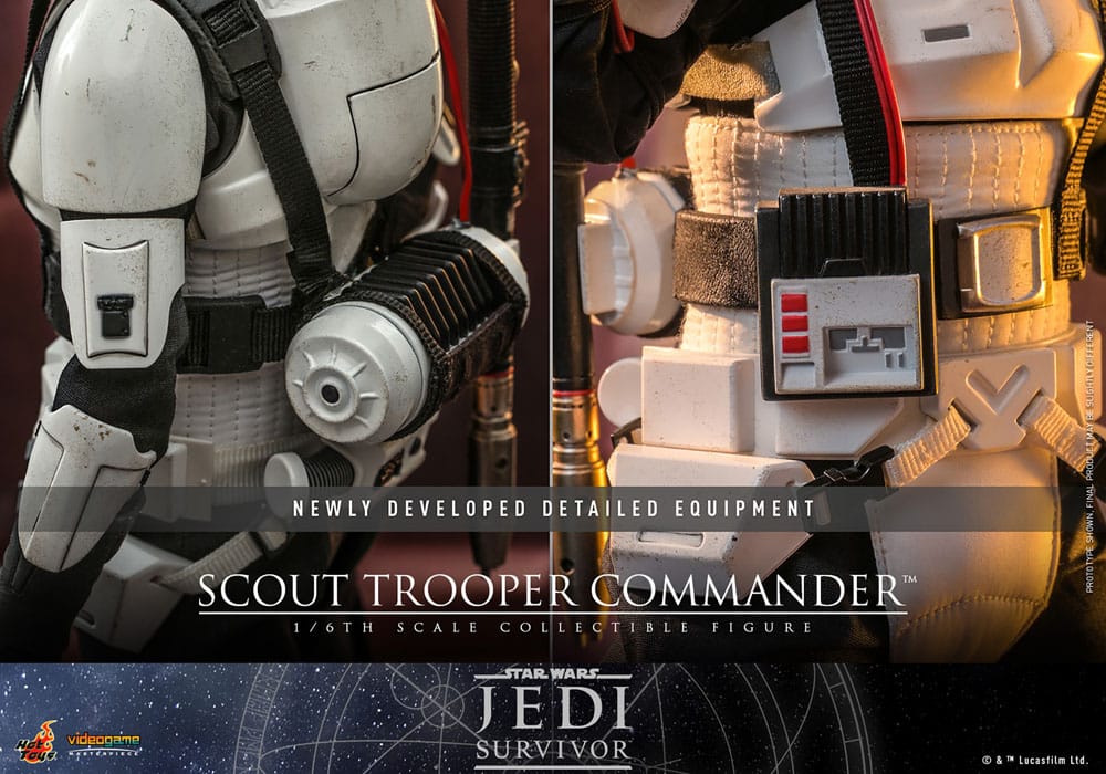 Star Wars: Jedi Survivor Videogame Masterpiece Actionfigur 1/6 Scout Trooper Commander 30 cm Image 16